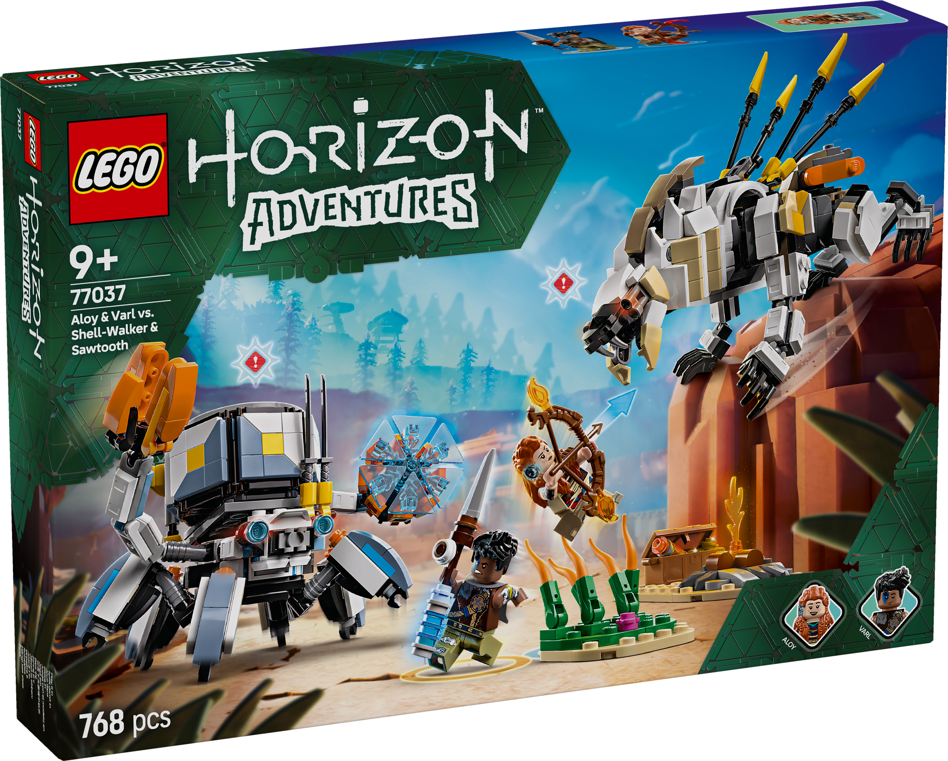 77037 Aloy & Varl vs. Shell Walker & Sawtooth