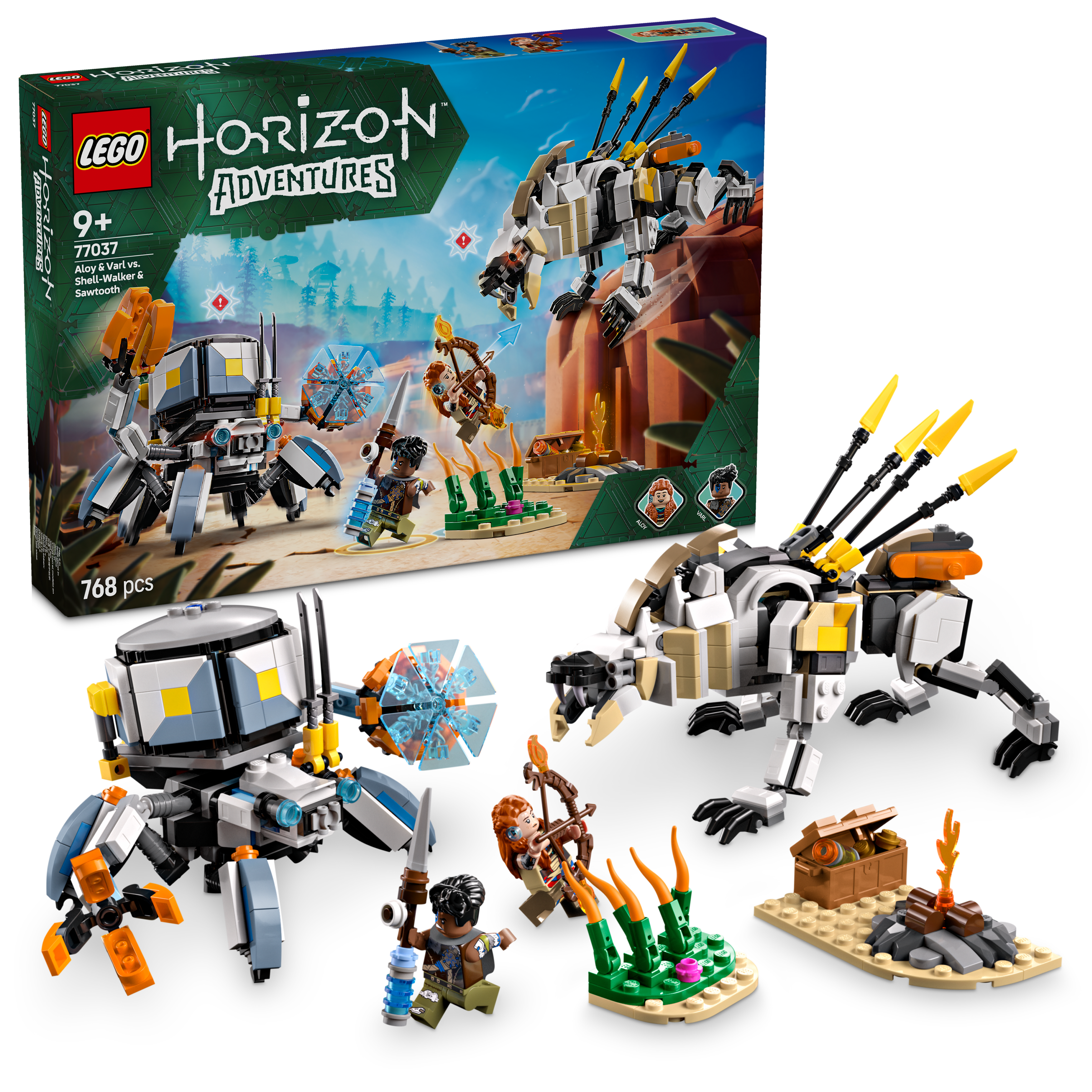 77037 Aloy & Varl vs. Shell Walker & Sawtooth