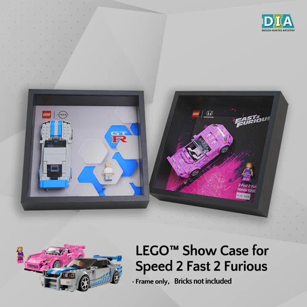 LEGO™ Show Case for Speed 2 Fast 2 Furious
